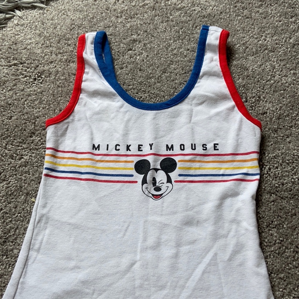 Cute Mickey Mouse tank top